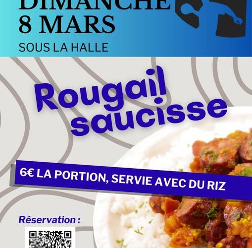 Actualité Rougail saucisse - Dimanche 8 mars - HandBall Club de Chaponnay